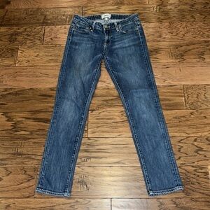 Paige Skyline Ankle Peg Skinny Mid Rise Size 25